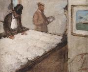 Edgar Degas Cotton Merchants in New Orleans France oil painting artist